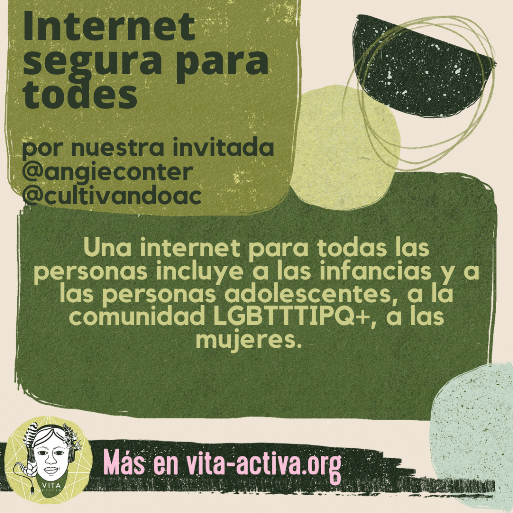 Una internet para todas las personas incluye a las infancias y las personas adolescentes a la comunidad LGBTTTTIPQ+, a las mujeres.
